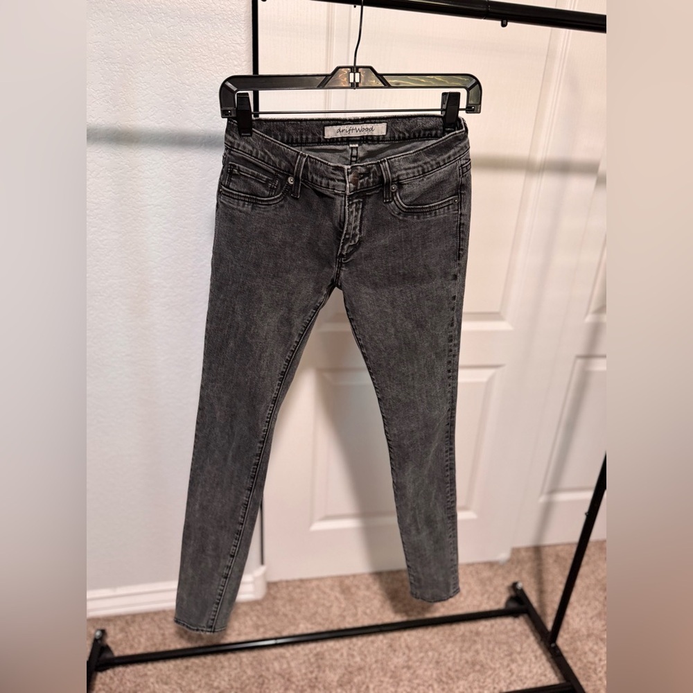 Driftwood Skinny Jeans Size 25 Women's Gray Jeans